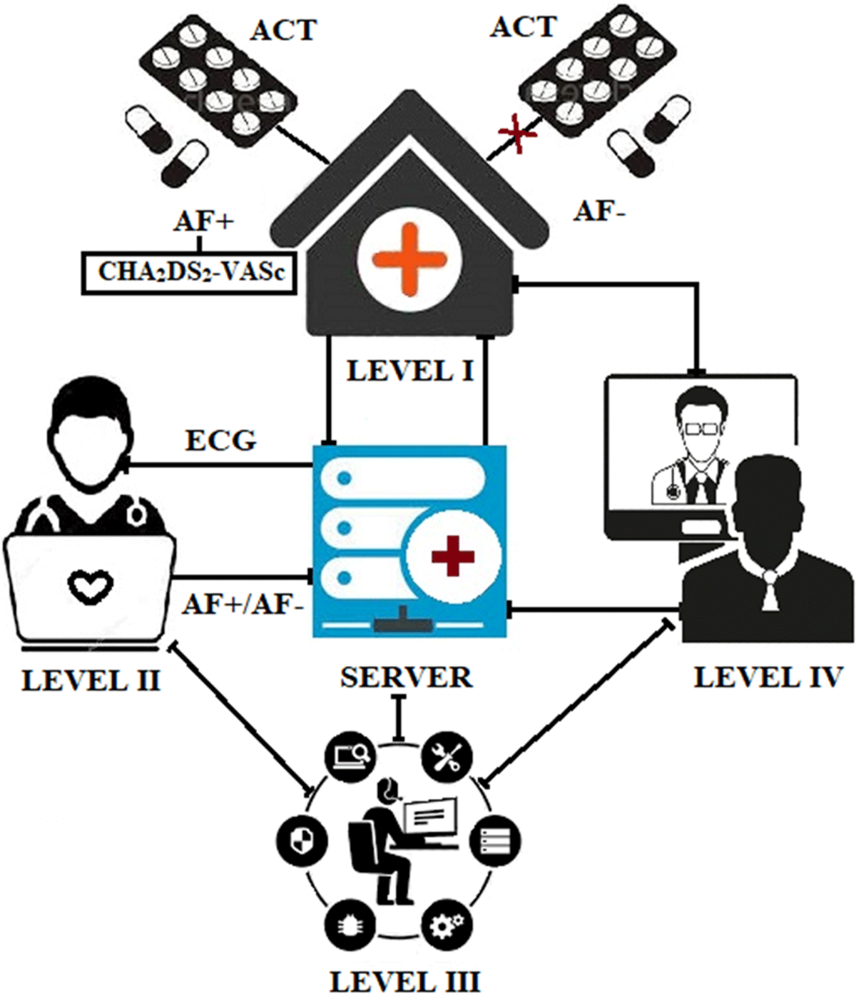 Structure of the Federal Cardiac Monitoring System.