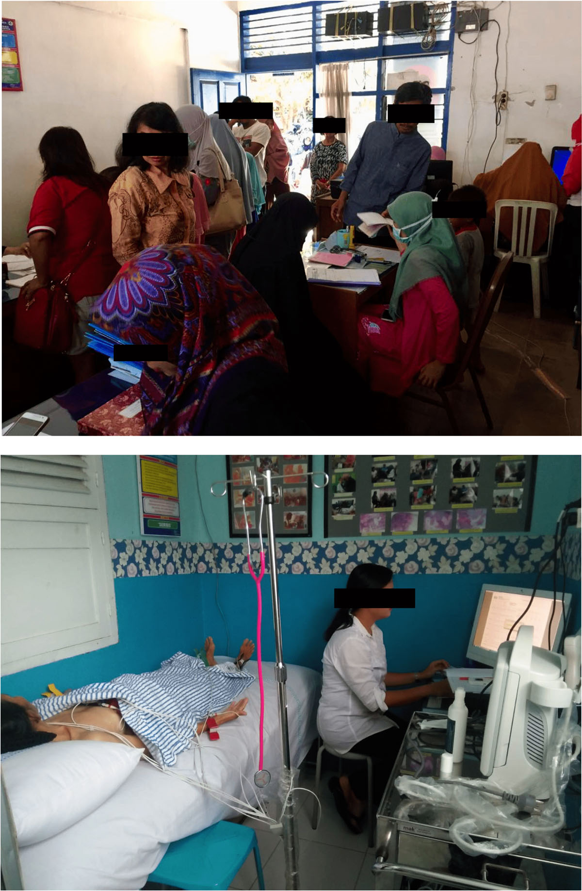 Routine healthcare services and implementation of tele-ECG program in a primary care center (Puskesmas) in Indonesia