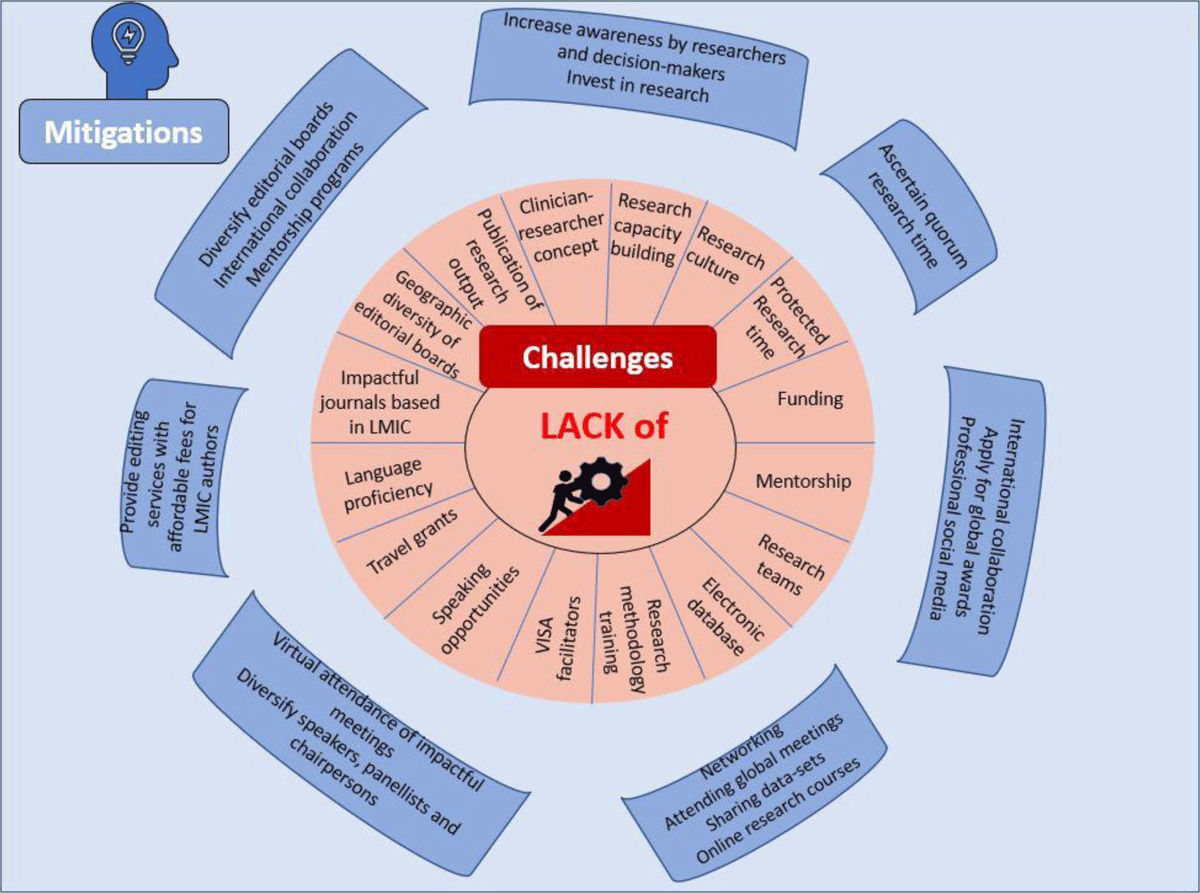 Challenges and mitigations for research in low-and-middle-income countries (LMICs)