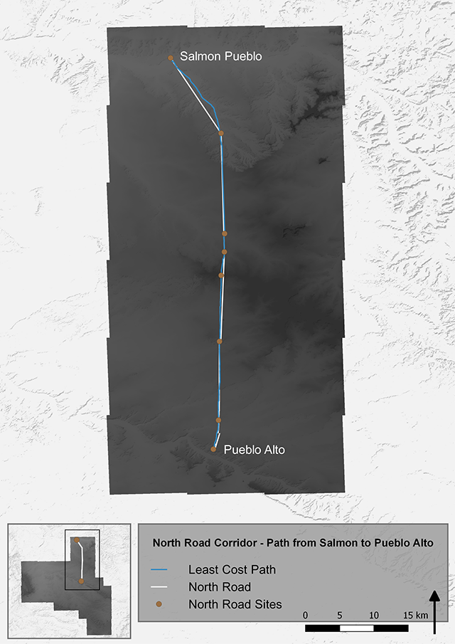 A Least Cost Analysis Correlative Modeling of the Chaco Regional