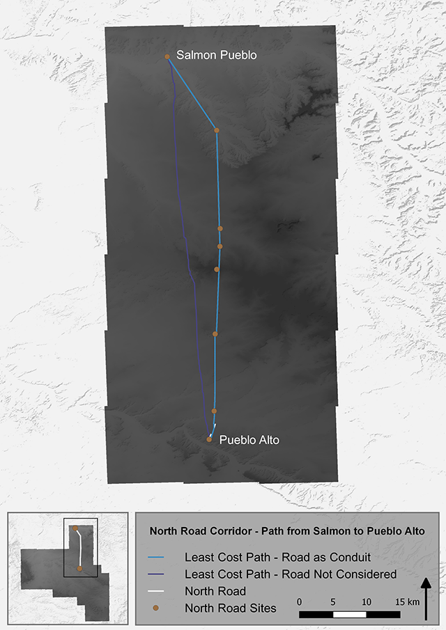 A Least Cost Analysis Correlative Modeling of the Chaco Regional