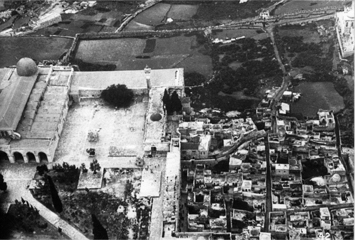 Photograph of the Maghreb quarter from the air