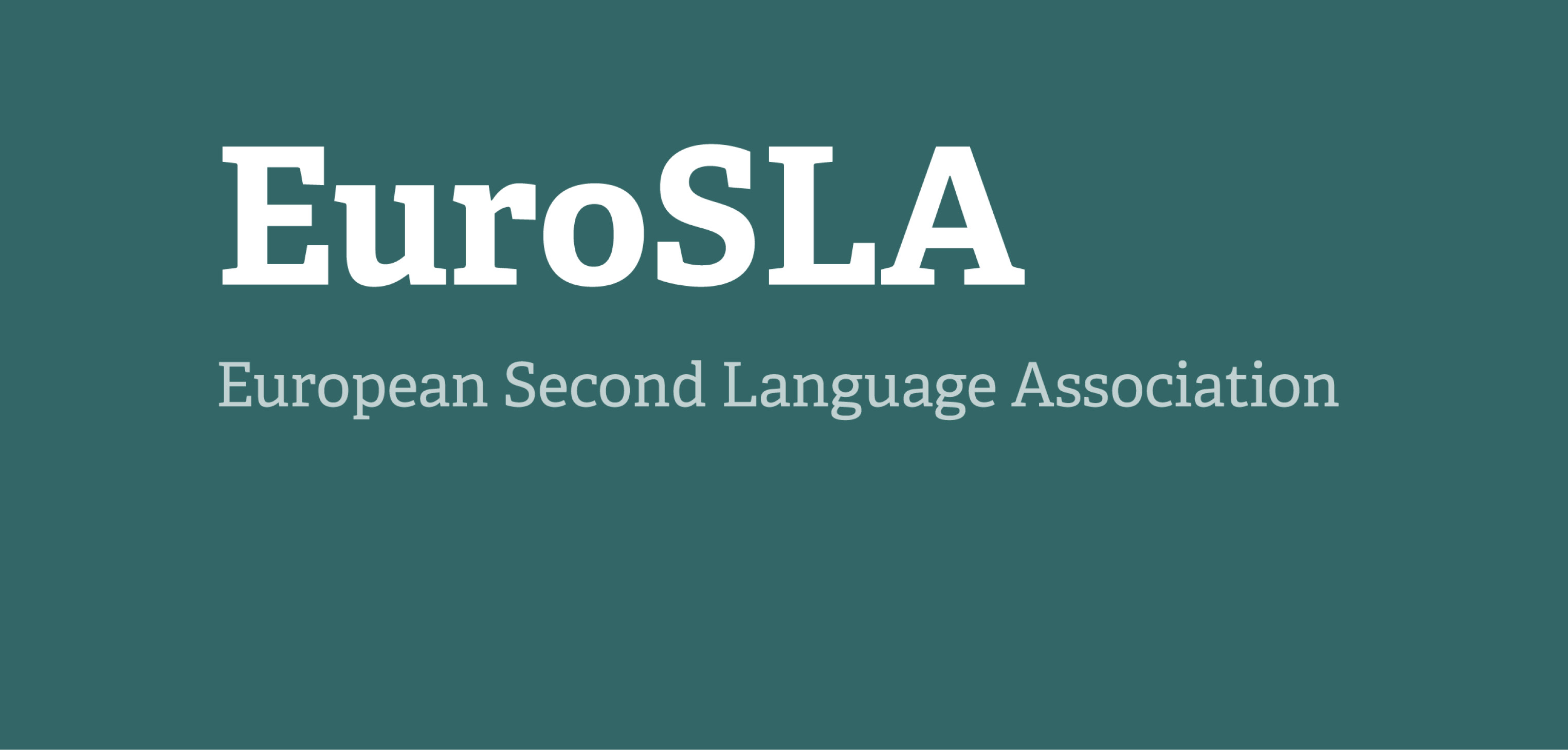 The EuroSLA logo, rendered as white text on a dark green background.