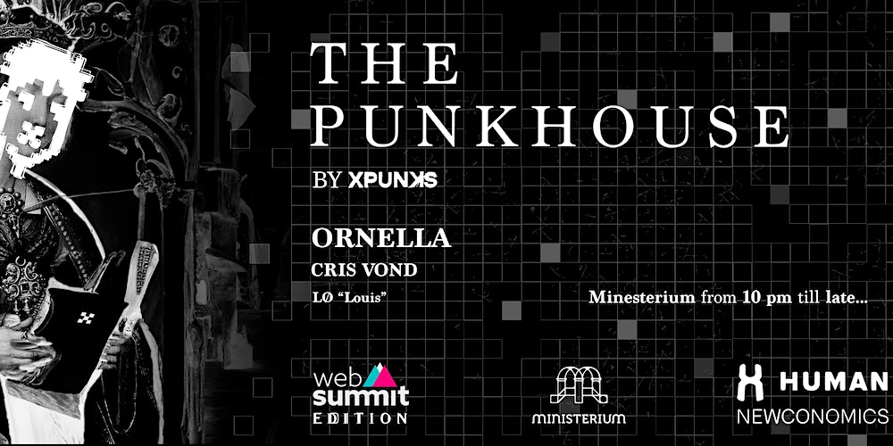 The Punkhouse by XPUNK NFTs x Web Summit x Newconomics