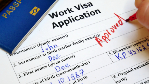 research of work visa