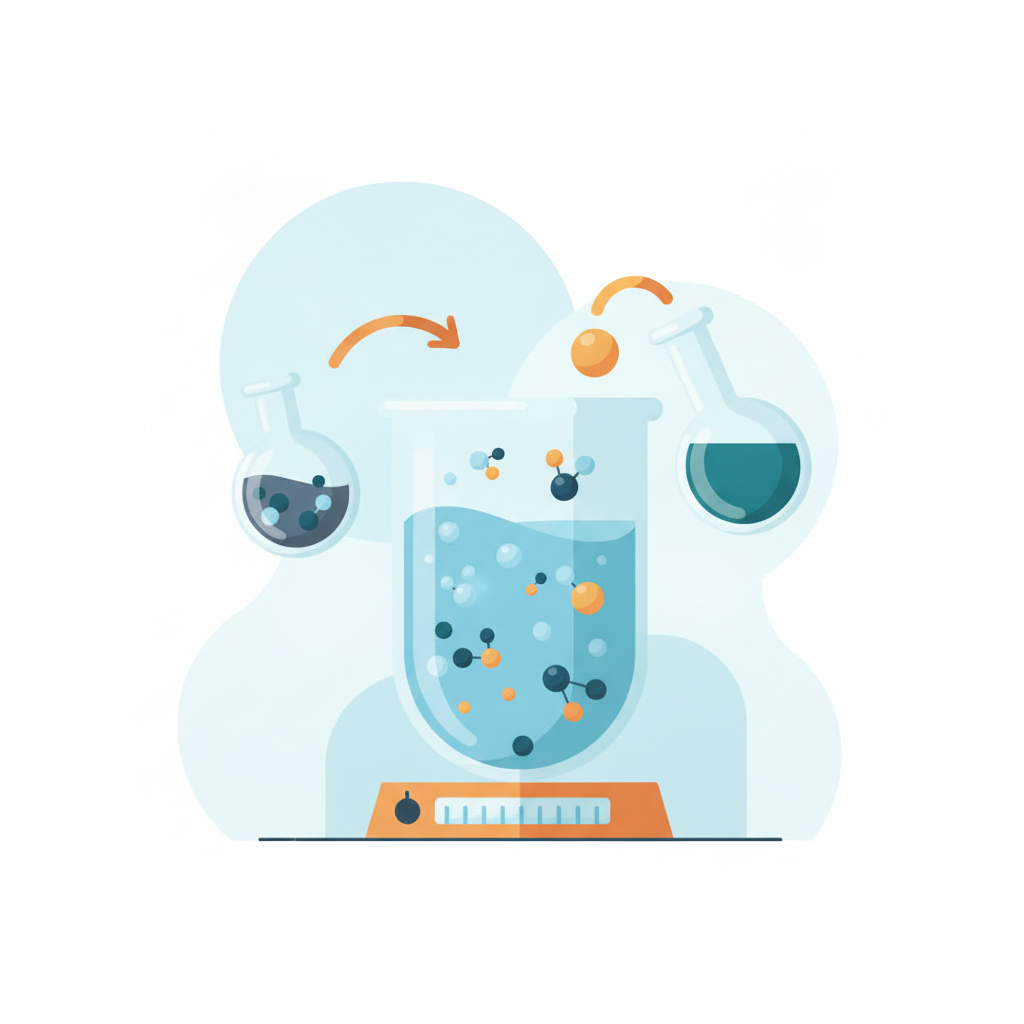 Solution Stoichiometry & Molarity — illustration