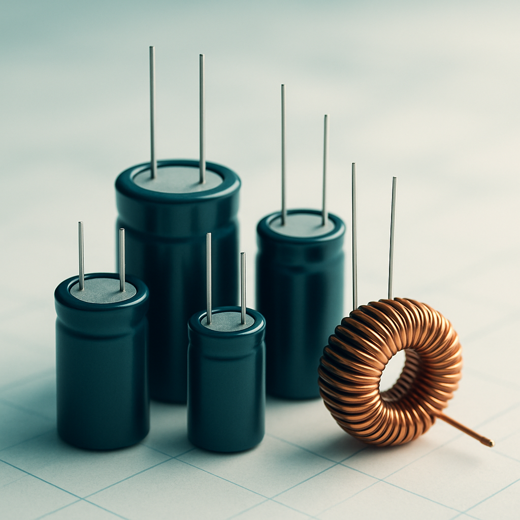 Capacitor Fundamentals & V-I Relationship — illustration