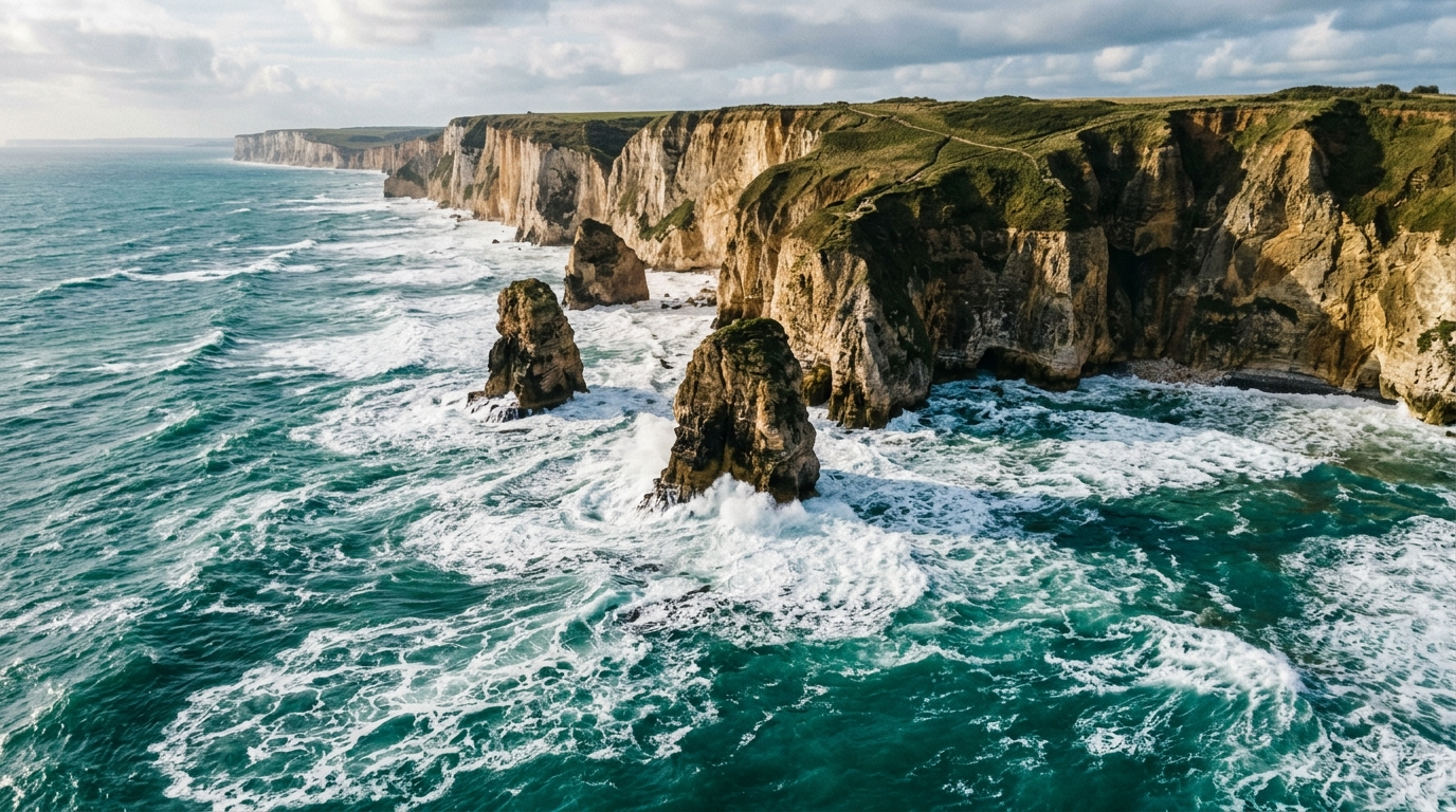 Waves, Tides & Coastal Processes — illustration
