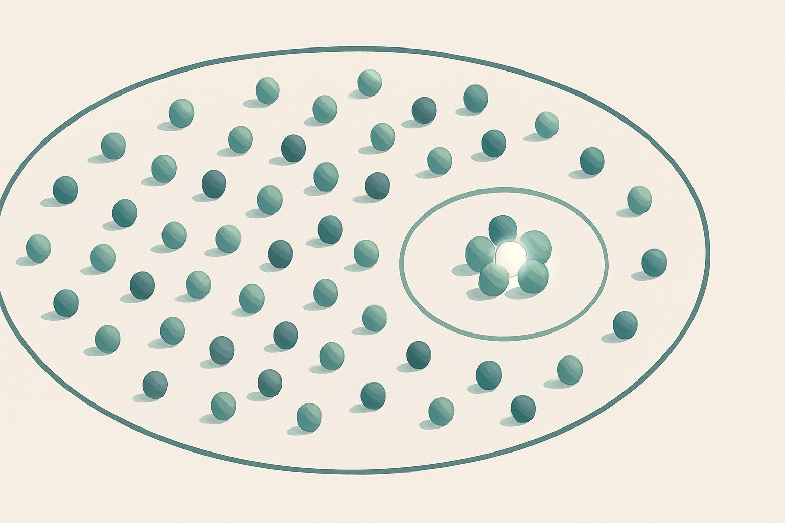 Shrinking Universe: Conditional Probability — illustration