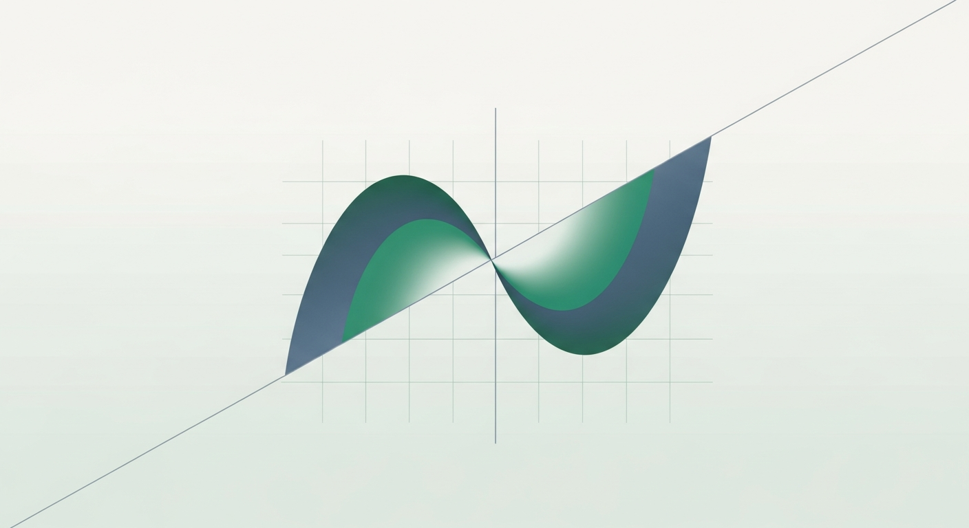 Inverse Mirror: Function Inverses and Reflections — illustration