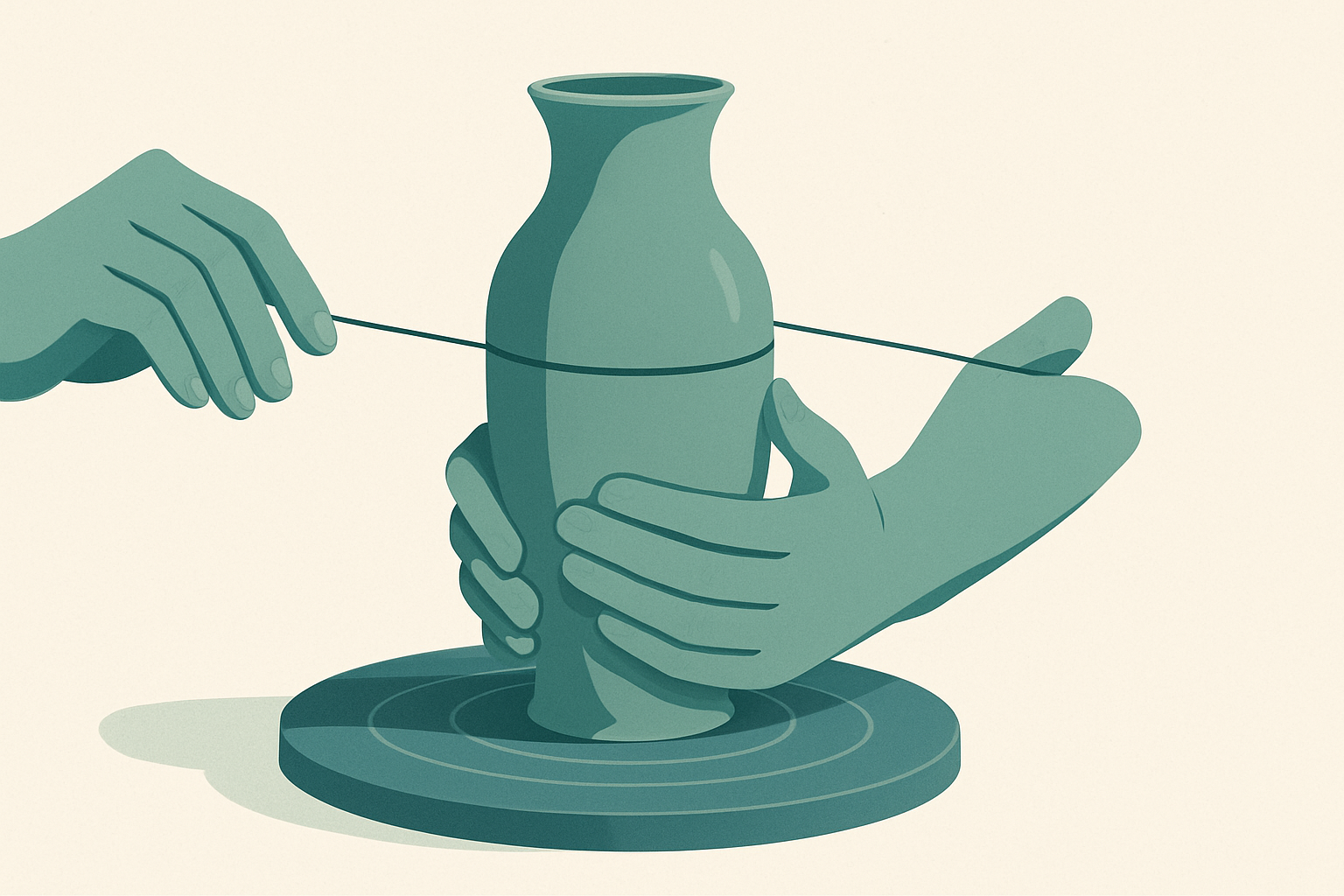 The Potter's Wheel: Volumes of Revolution — illustration