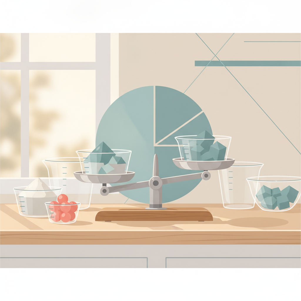 Adding &amp; Subtracting Decimals: Lining Up the Point — illustration