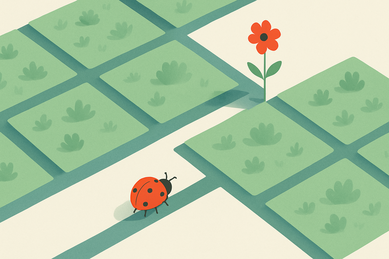 Coordinate City Racer: Plotting Points on the Grid — illustration