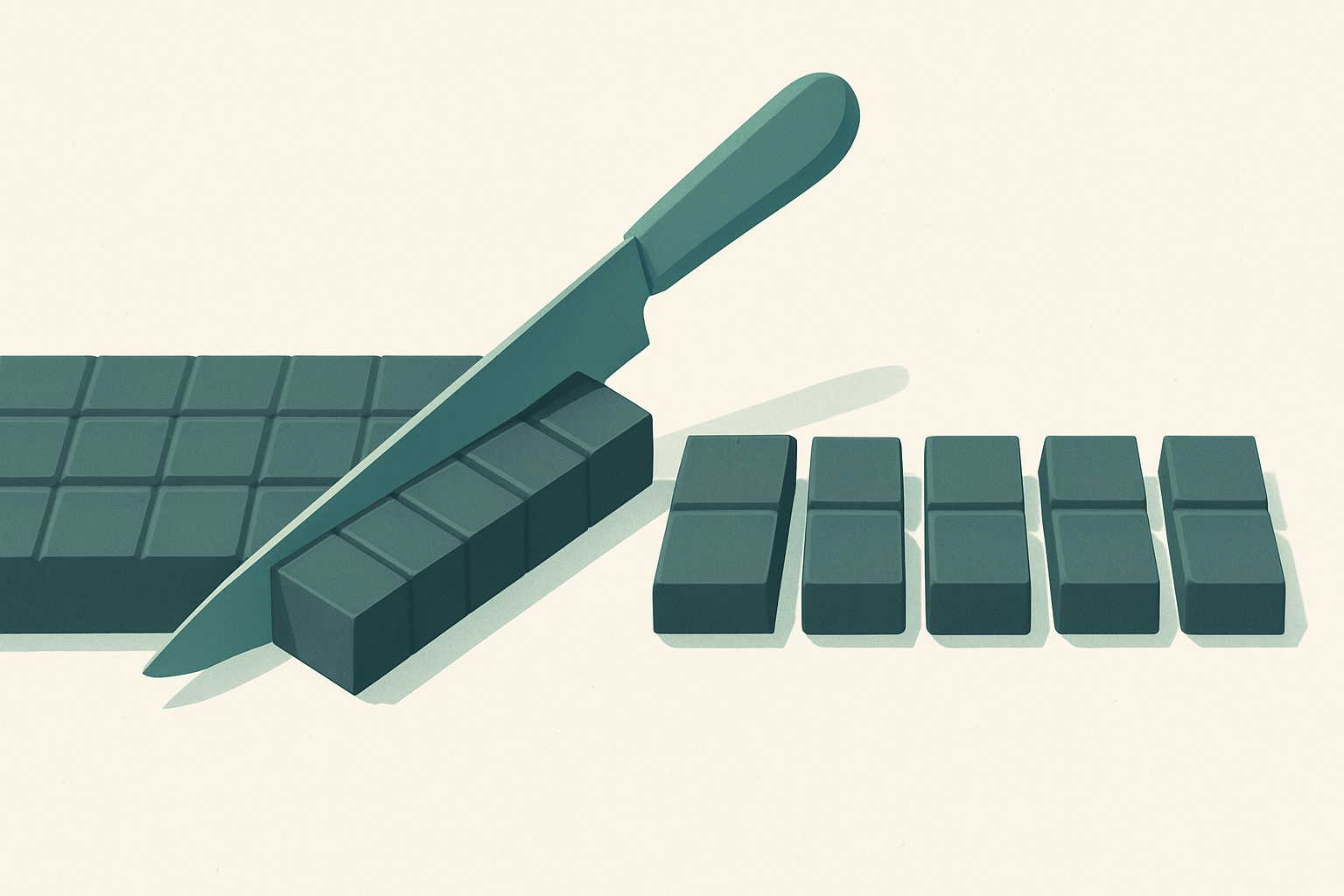The Divider Ray: Dividing Fractions and Mixed Numbers — illustration