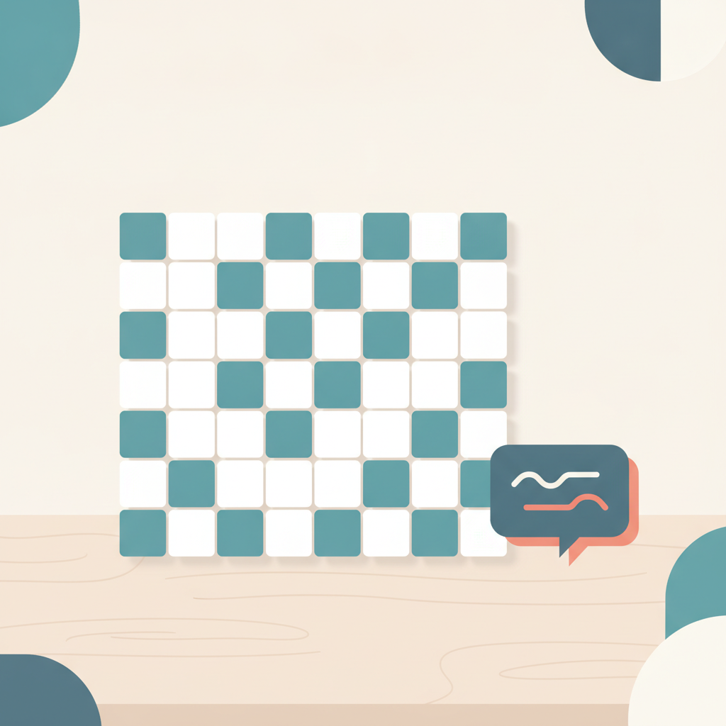 Percent: Every Number Is 100 Squares — illustration