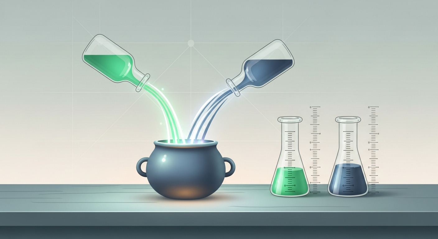 The Potion Mixer: Understanding Ratios and Proportions — illustration