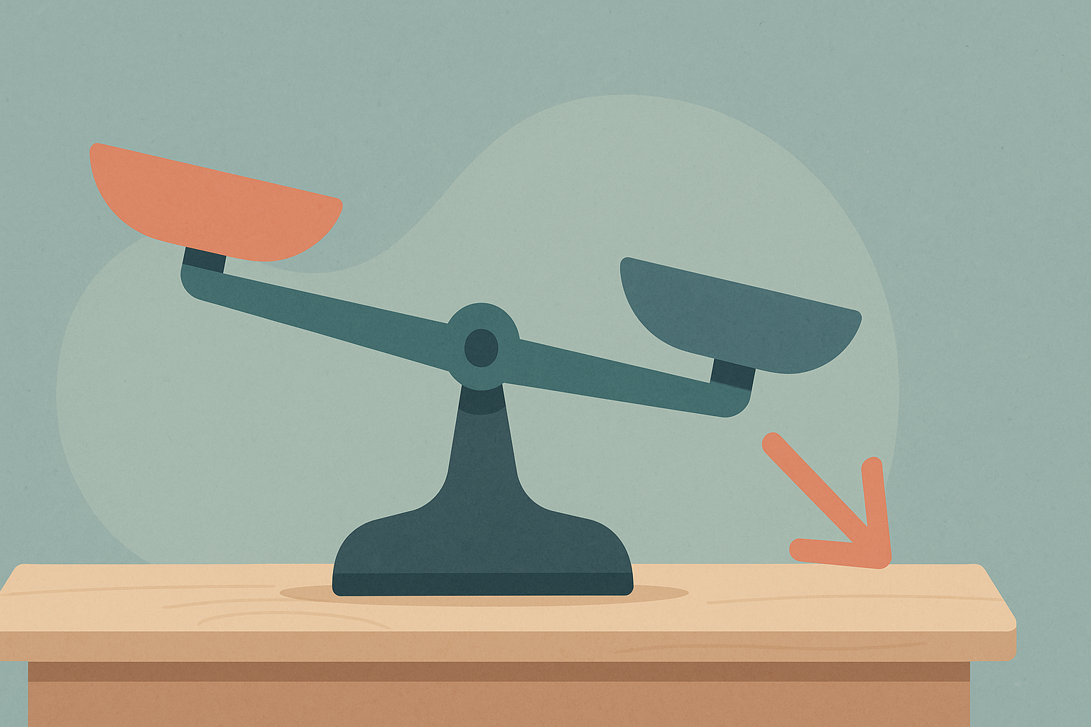 Two-Step Inequalities: Solve Like an Equation, Then Watch the Sign — illustration