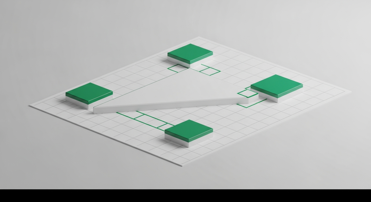 The Pythagorean Theorem: Squares on a Right Triangle — illustration