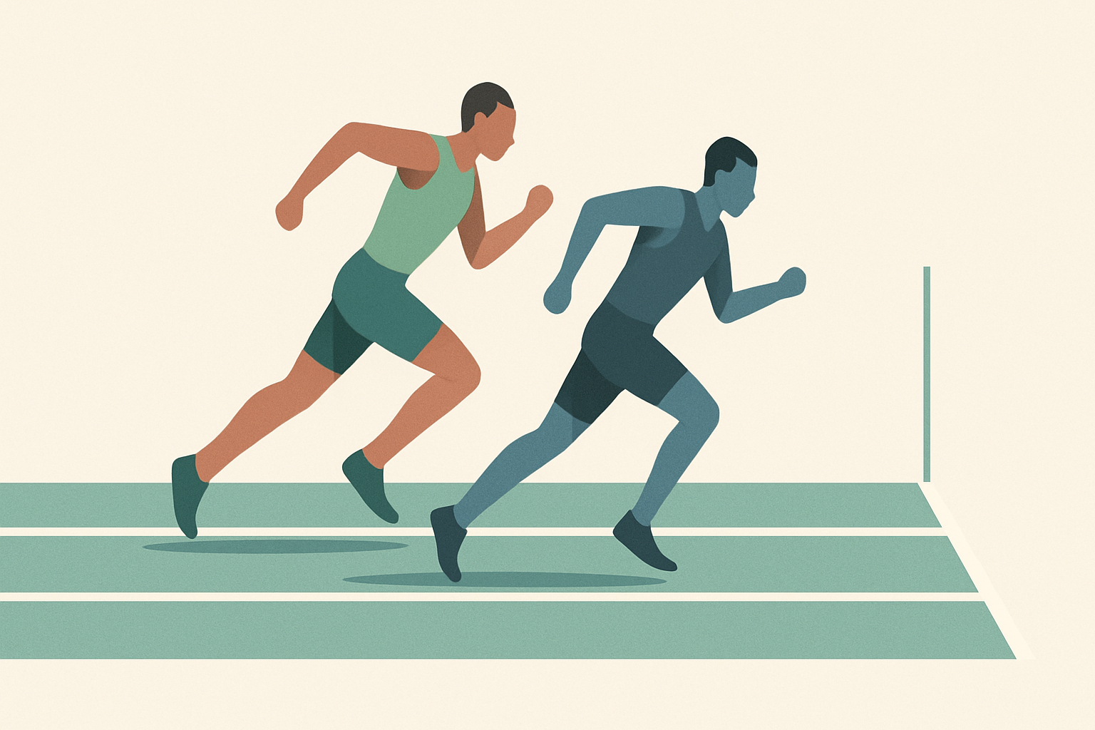 Rate Race: Constant Rates Are Just Slope — illustration