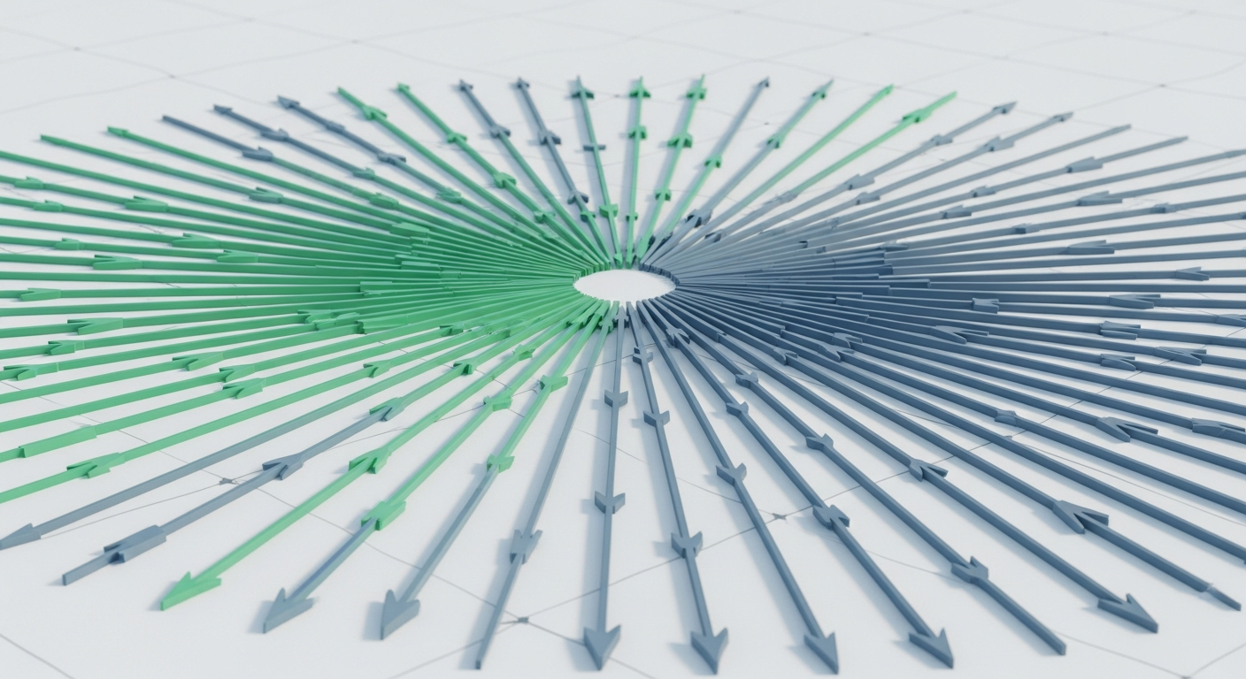 Divergence: Measuring Sources and Sinks in a Flow — illustration