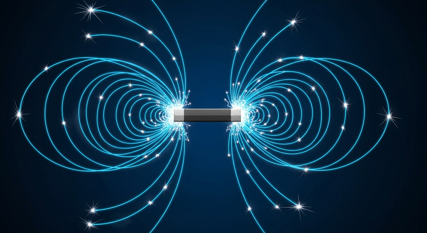 Electric Charge & Fields — illustration