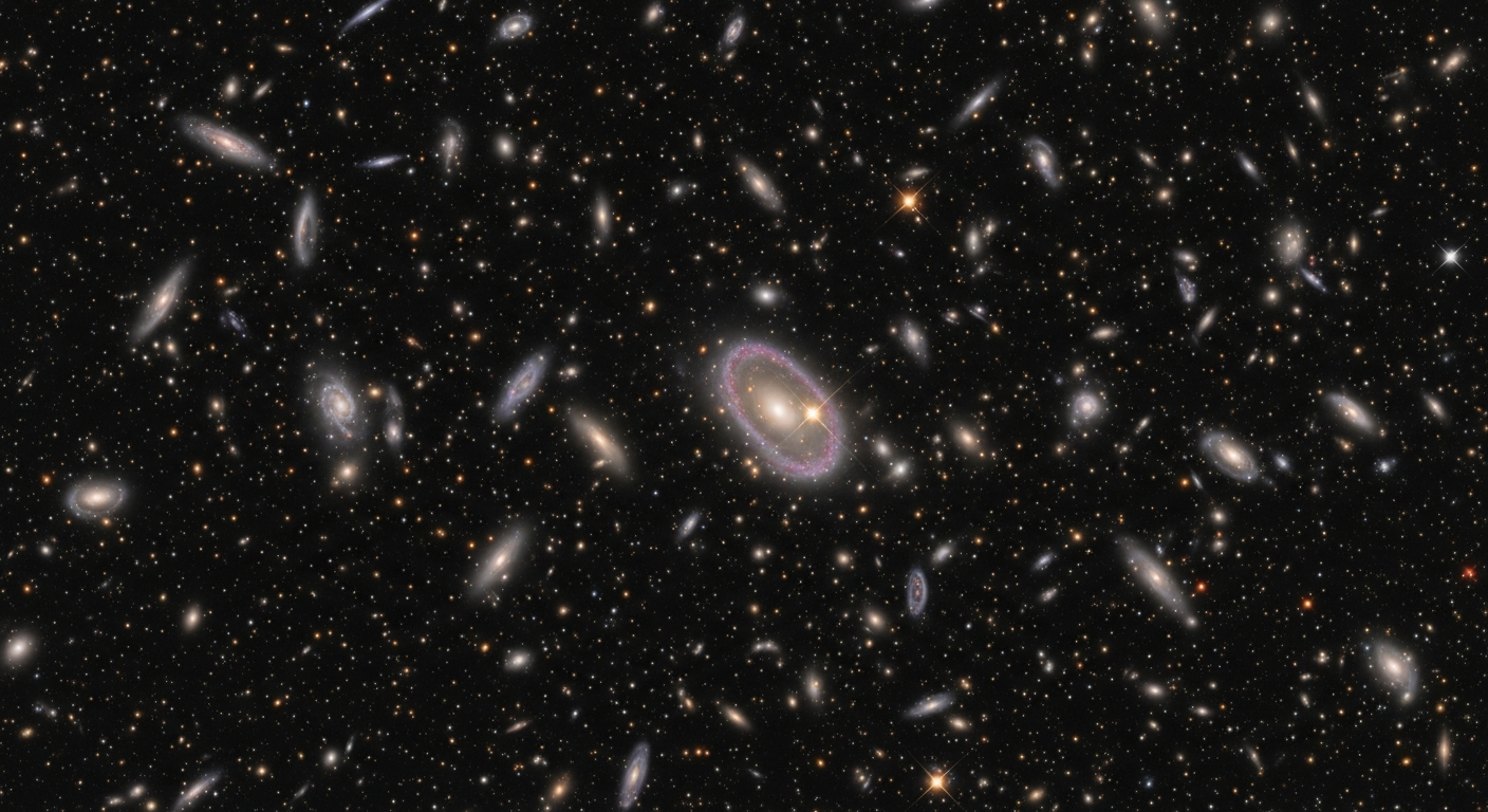 The Expanding Universe — illustration