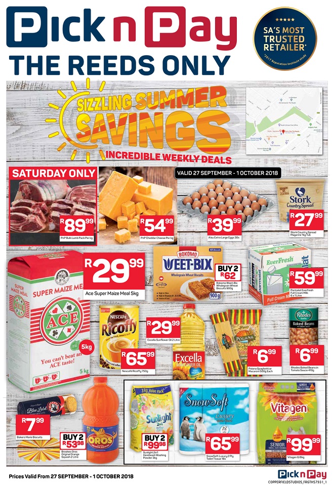 pick n pay the reeds