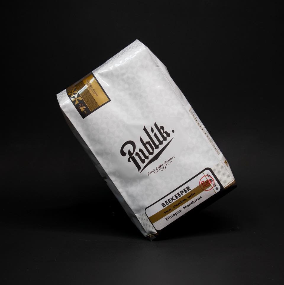 Coffee bag artwork for Beekeeper