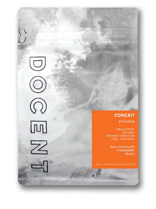 Coffee bag artwork for Conceit