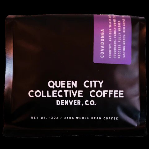 Coffee bag artwork for Covadonga