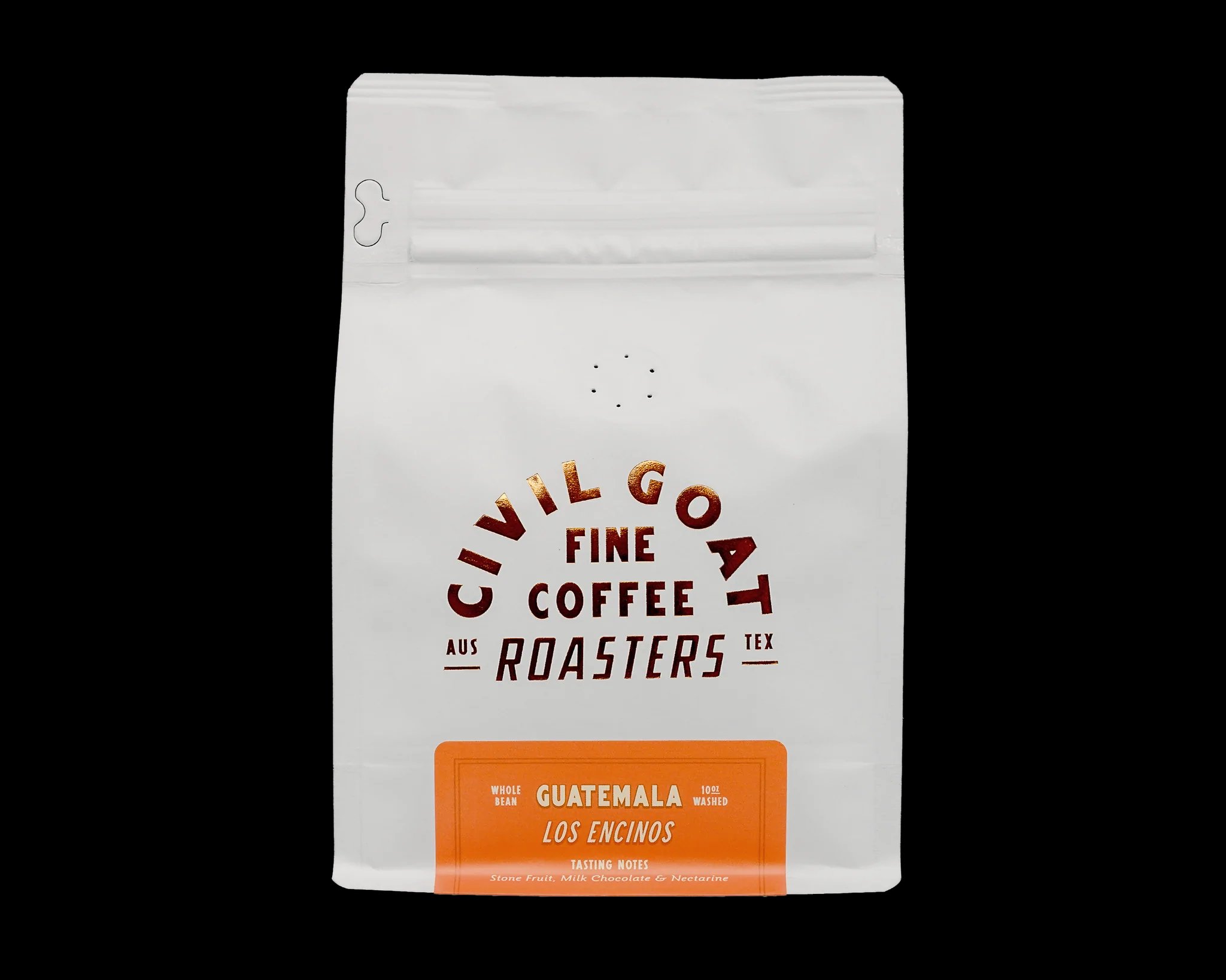 Coffee bag artwork for Guatemala Los Encinos