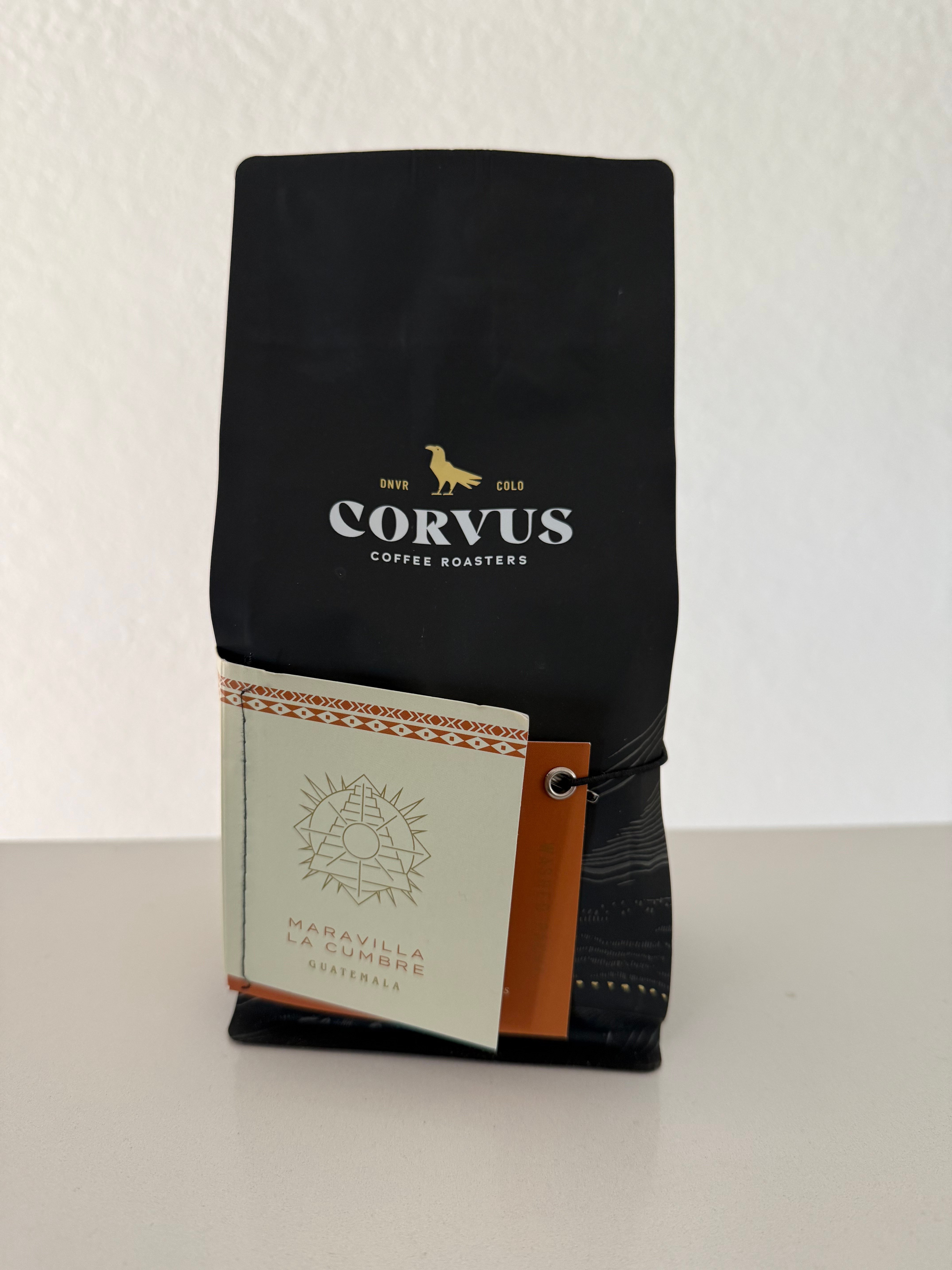 Coffee bag artwork for Maravilla La Cumbre