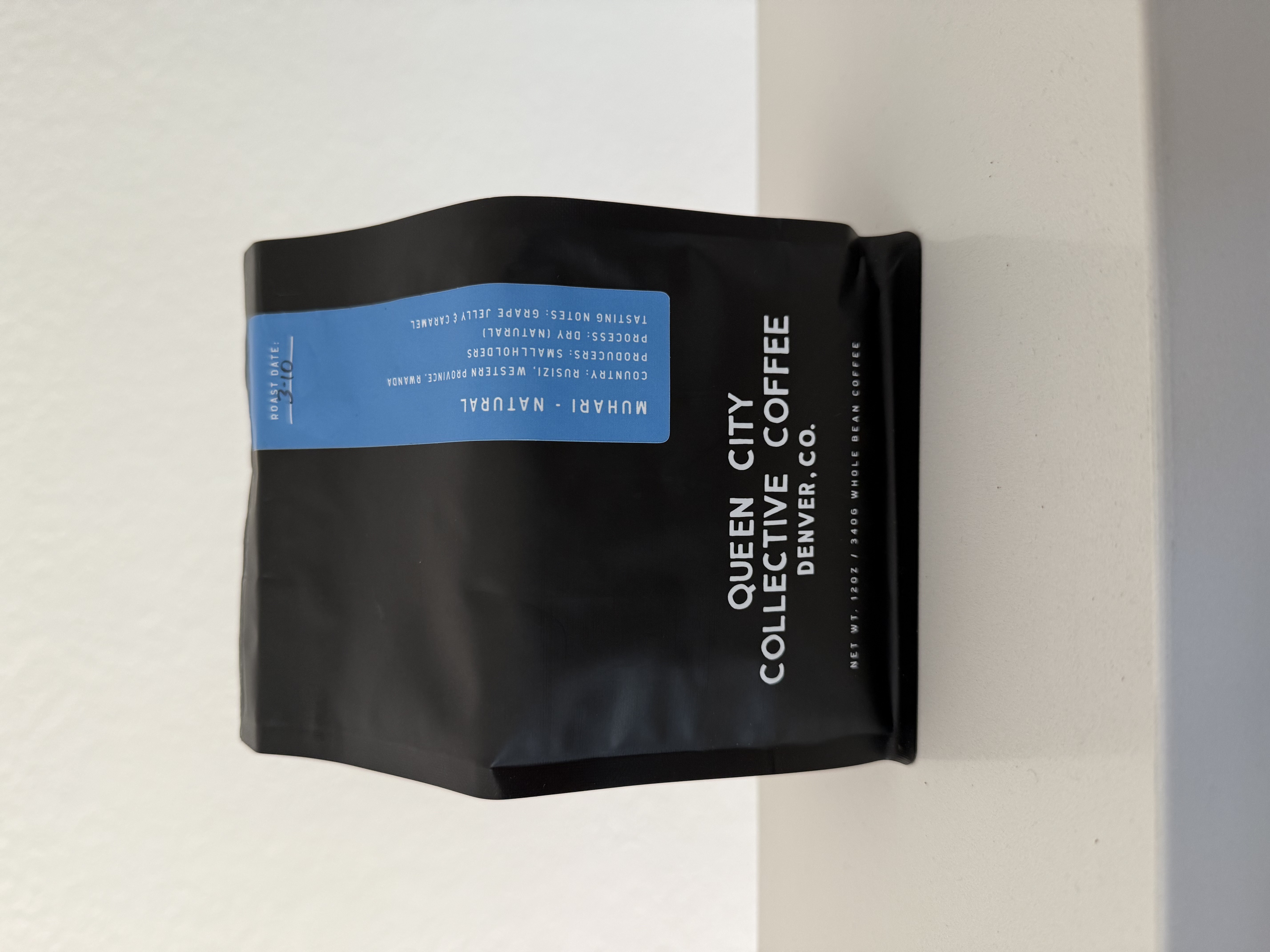 Coffee bag artwork for Muhari - Natural