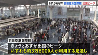 「あすからのGW前に羽田空港で出国のピーク迎える　きょうは約3万6000人が利用　記録的円安の中...」の画像