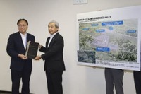 「成田、国に新ターミナル構想報告　貨物施設整備も」の画像