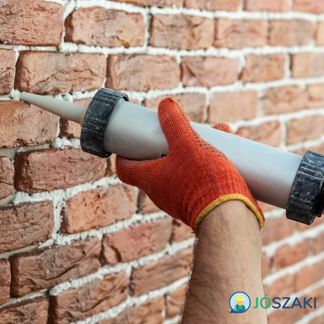 Kültéri tégla fugázás