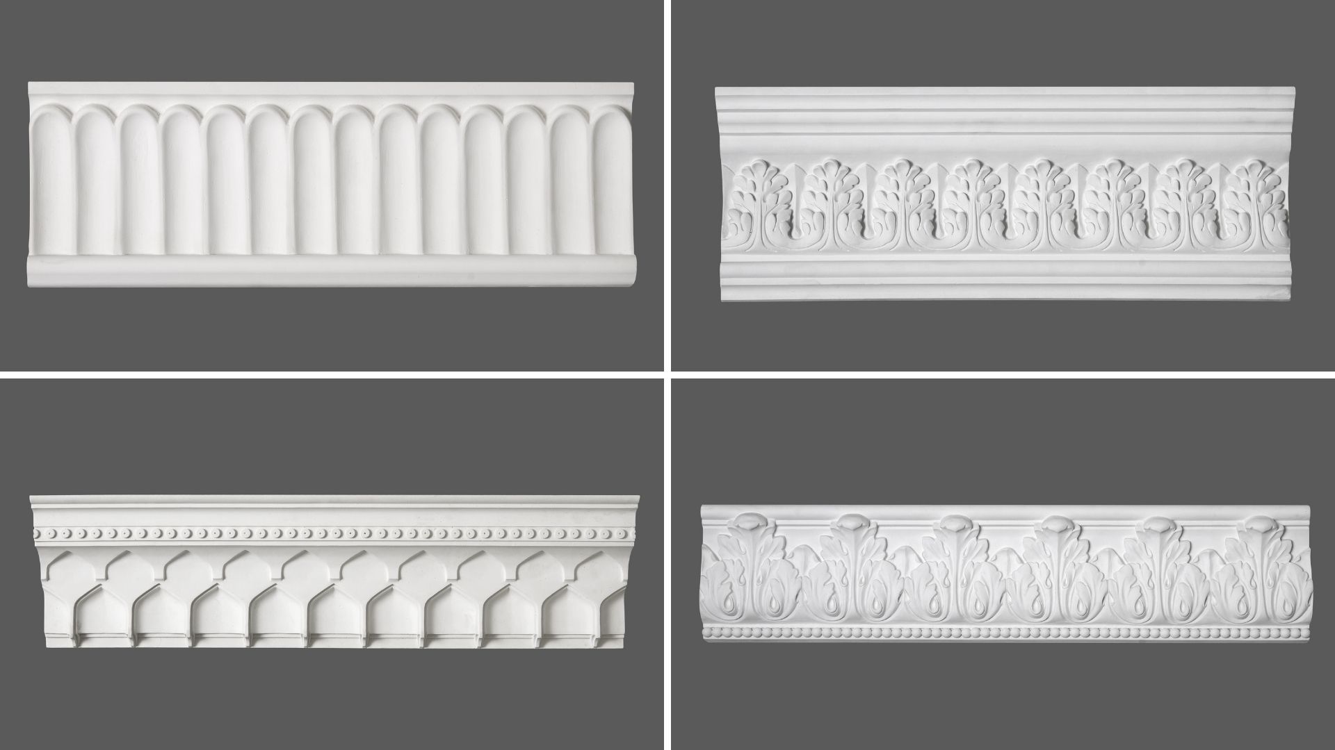 négyféle díszléc minta