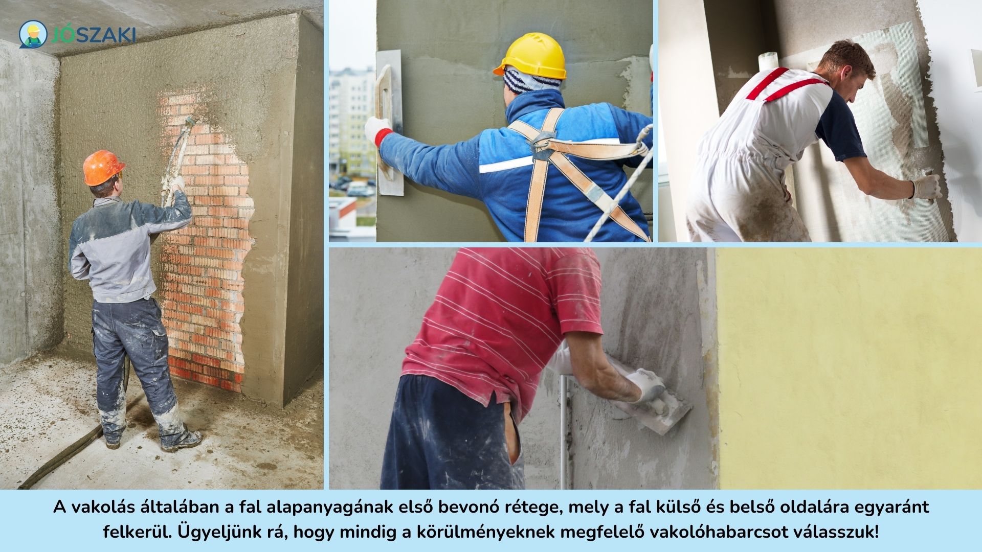 A vakolás anyaga