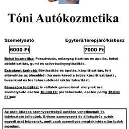 Tóni Autókozmetika 