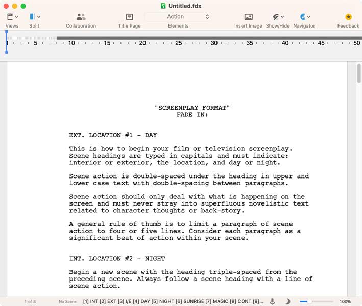 Online Markdown & Fountain WYSIWYG Editor JotterPad