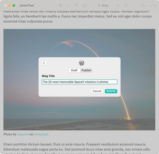 Online Markdown & Fountain WYSIWYG Editor - JotterPad
