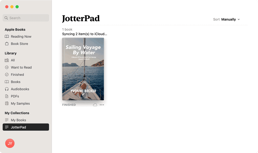 How To Publish Your Work on Apple Books - JotterPad's ePub Plugin