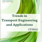 Trends in Transport Engineering and Applications Cover