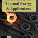 International Journal of Thermal Energy and Applications Cover