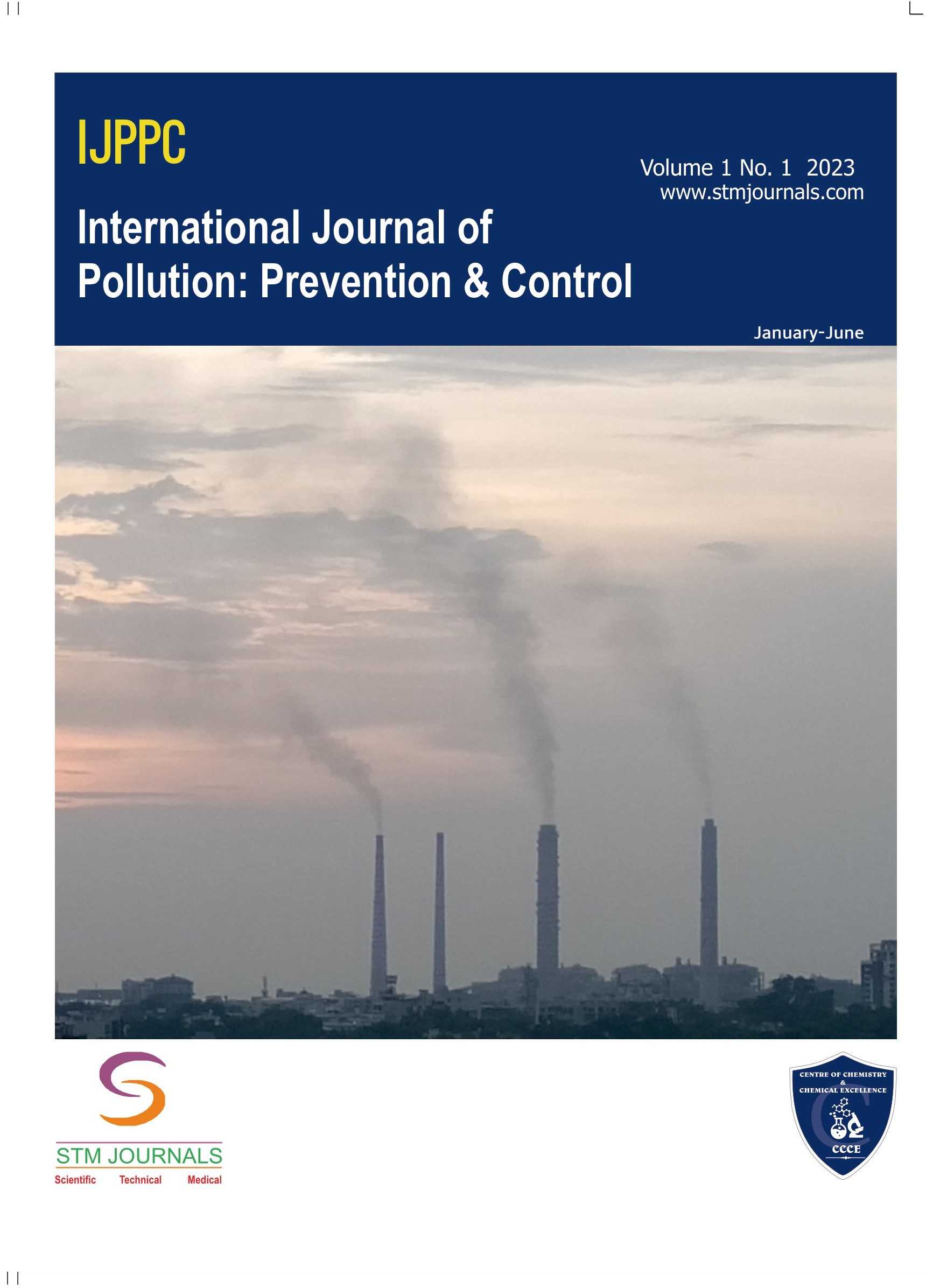 International Journal of Pollution: Prevention & Control Cover