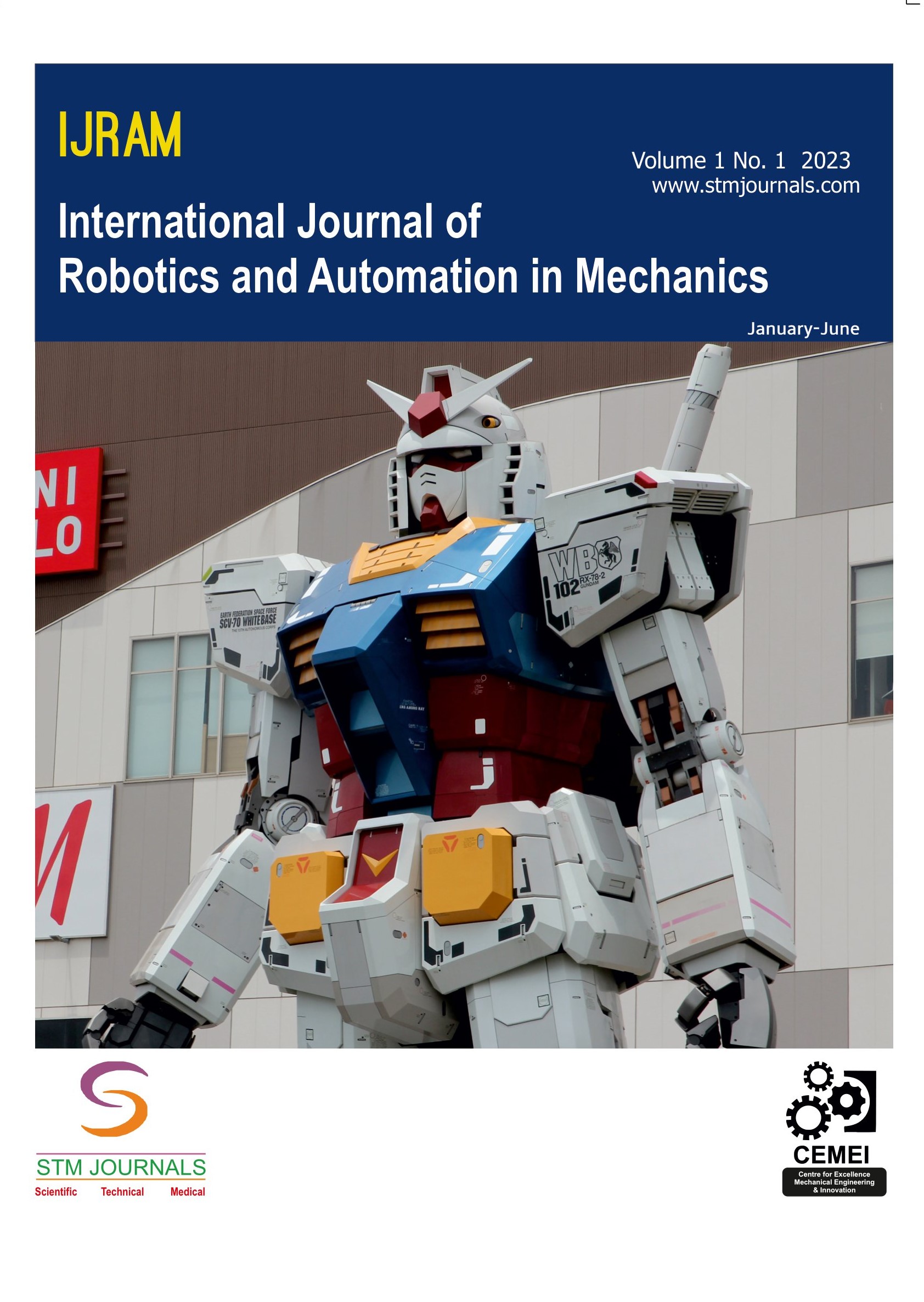 International Journal of Robotics and Automation in Mechanics Cover