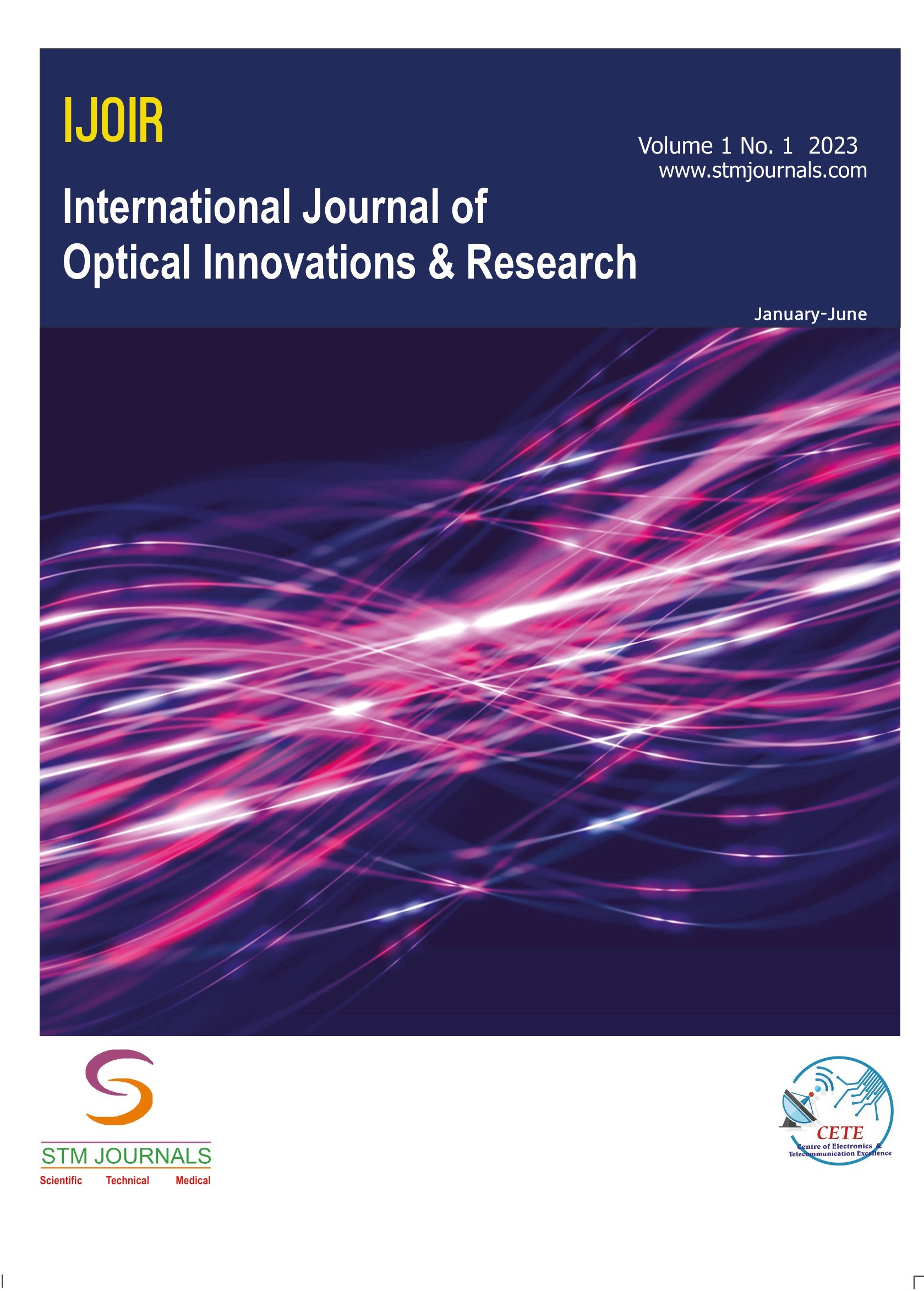 International Journal of Optical Innovations & Research Cover