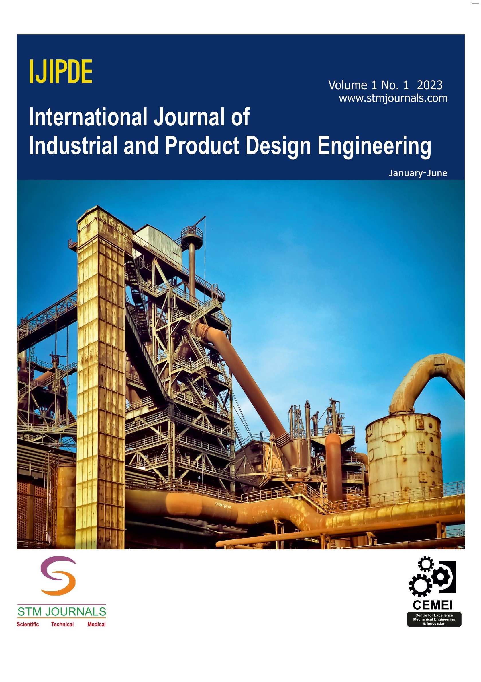 International Journal of Industrial and Product Design Engineering Cover