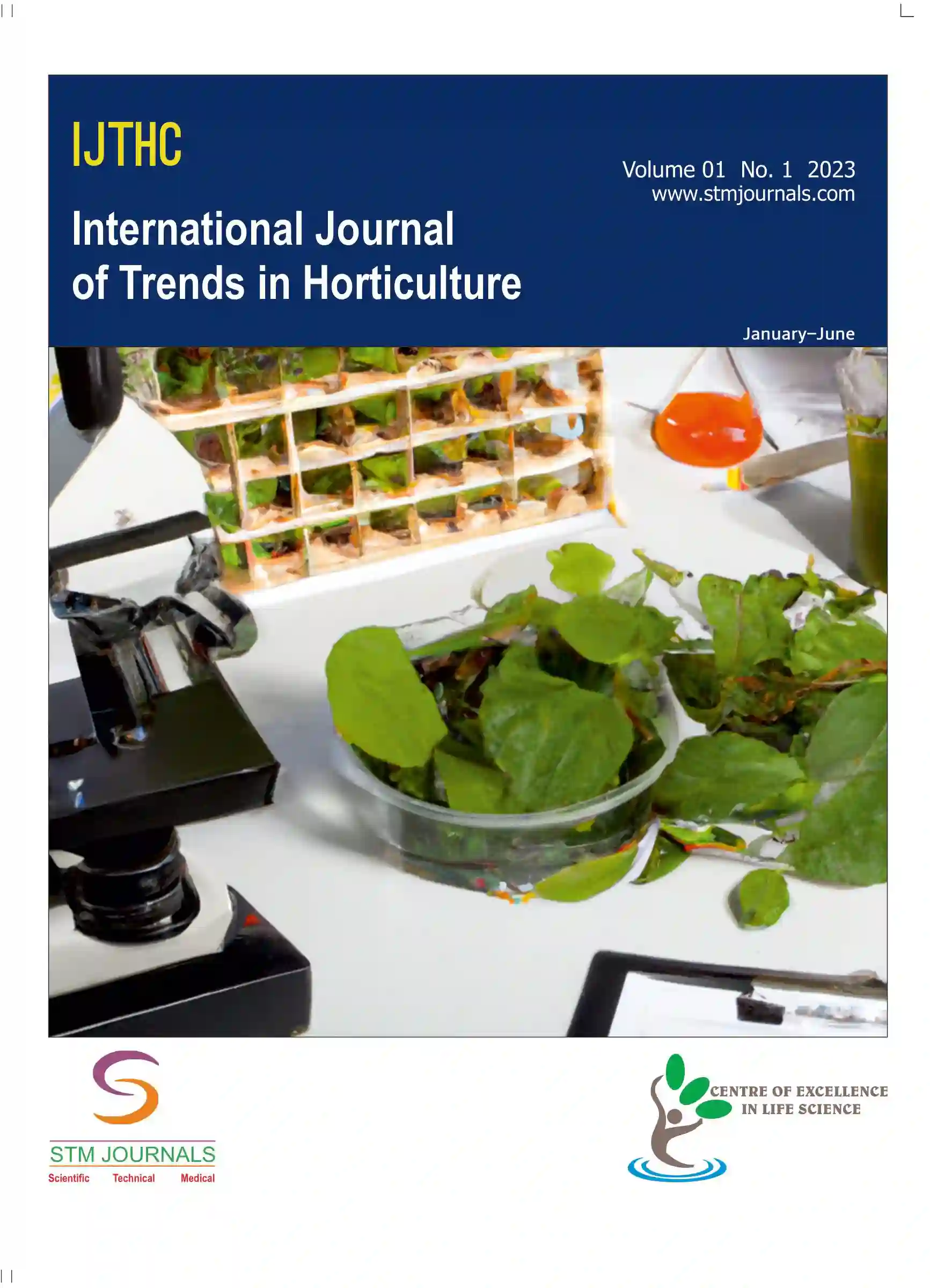 International Journal of Trends in Horticulture Cover