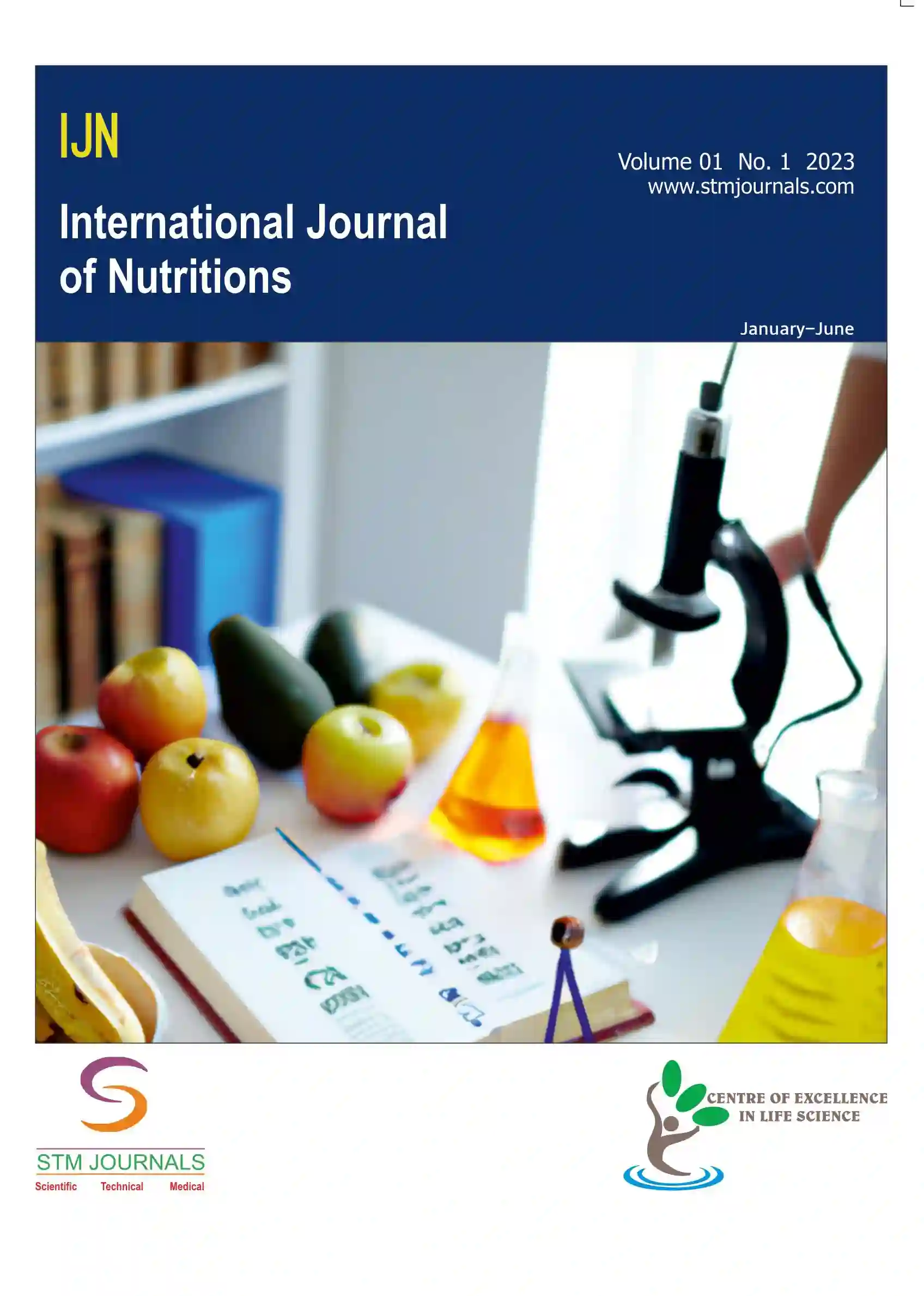 International Journal of Nutritions Cover